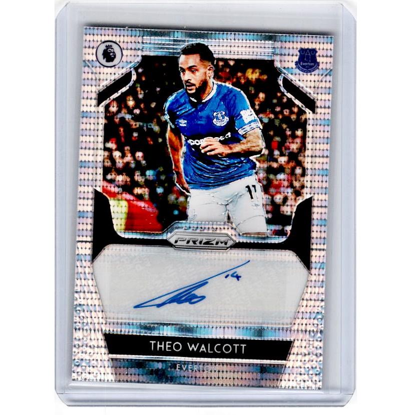 2019-20 Prizm EPL Breakaway Soccer THEO WALCOTT Auto 89/100-Cherry Collectables