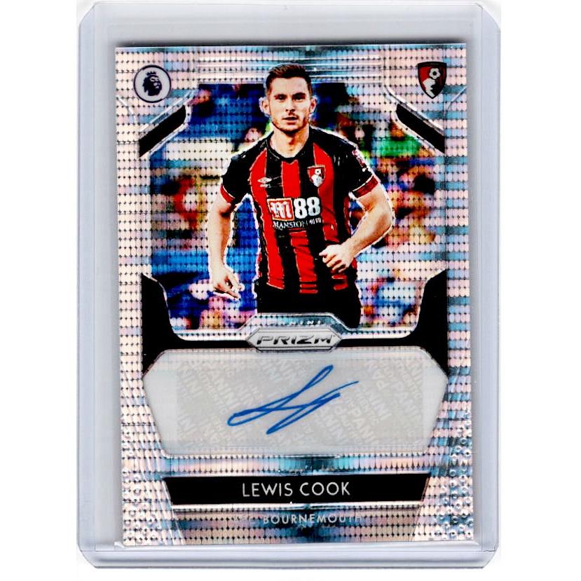 2019-20 Prizm EPL Breakaway Soccer LEWIS COOK Auto 20/50-Cherry Collectables