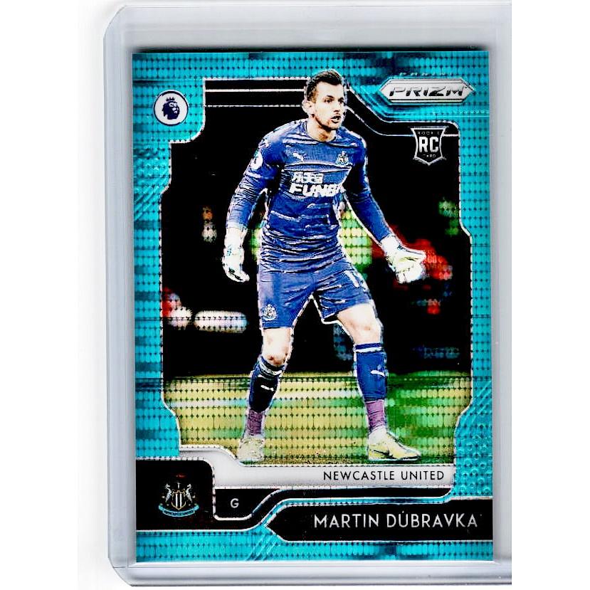 2019-20 Prizm EPL Breakaway Soccer MARTIN DUBRAVKA Rookie Teal Prizm 35/35-Cherry Collectables
