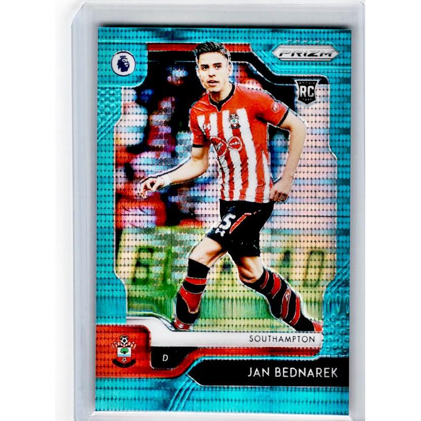 2019-20 Prizm EPL Breakaway Soccer JAN BEDNAREK Rookie Teal Prizm 7/35-Cherry Collectables