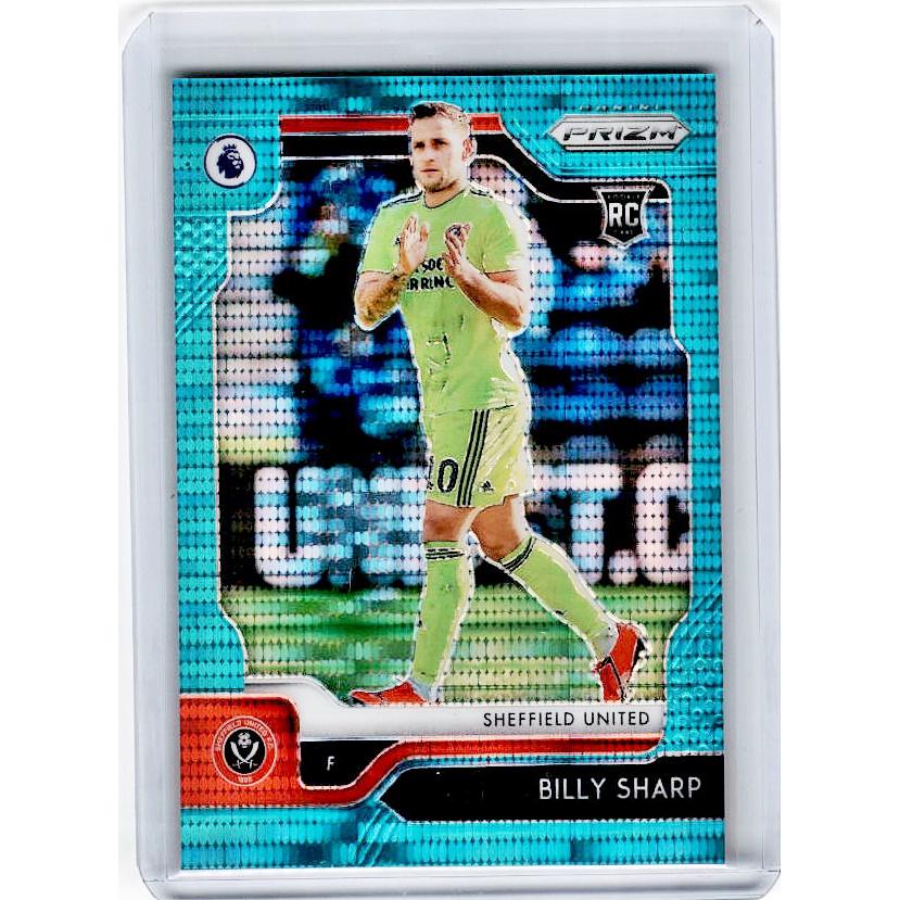 2019-20 Prizm EPL Breakaway Soccer BILLY SHARP Rookie Teal Prizm 27/35-Cherry Collectables