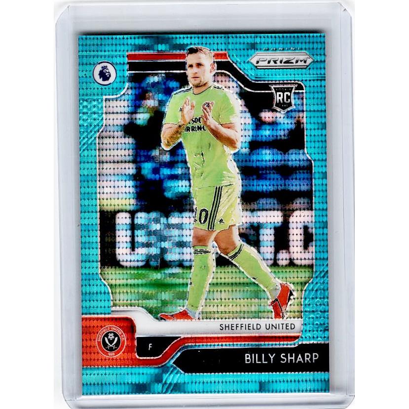 2019-20 Prizm EPL Breakaway Soccer BILLY SHARP Rookie Teal Prizm 19/35-Cherry Collectables