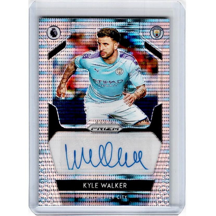 2019-20 Prizm EPL Breakaway Soccer KYLE WALKER Auto 1/50-Cherry Collectables