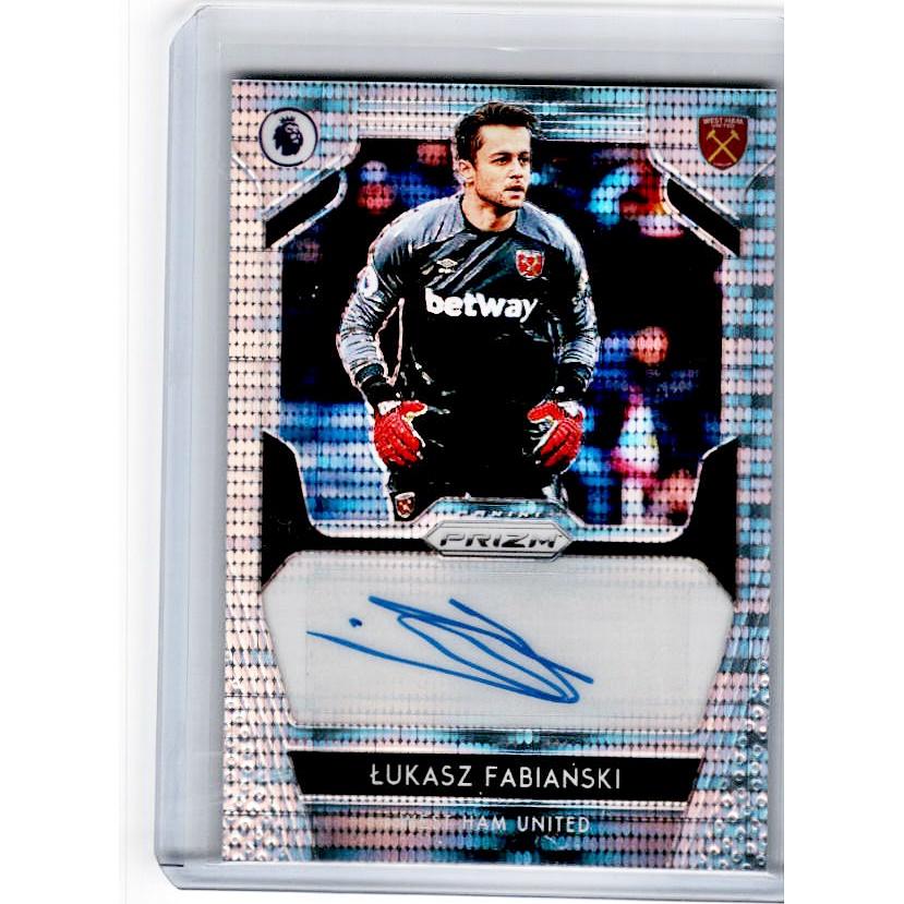 2019-20 Prizm EPL Breakaway Soccer LUKASZ FABIANSKI Auto 89/100-Cherry Collectables