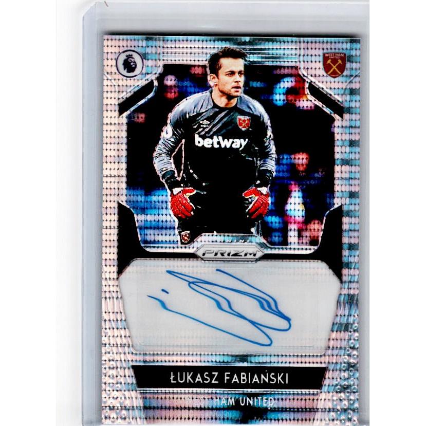 2019-20 Prizm EPL Breakaway Soccer LUKASZ FABIANSKI Auto 93/100-Cherry Collectables