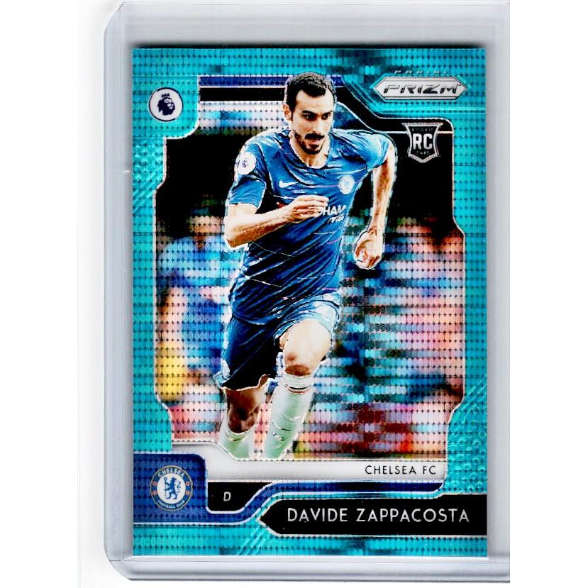 2019-20 Prizm EPL Breakaway Soccer DAVIDE ZAPPACOSTA Rookie Teal Prizm 13/35-Cherry Collectables