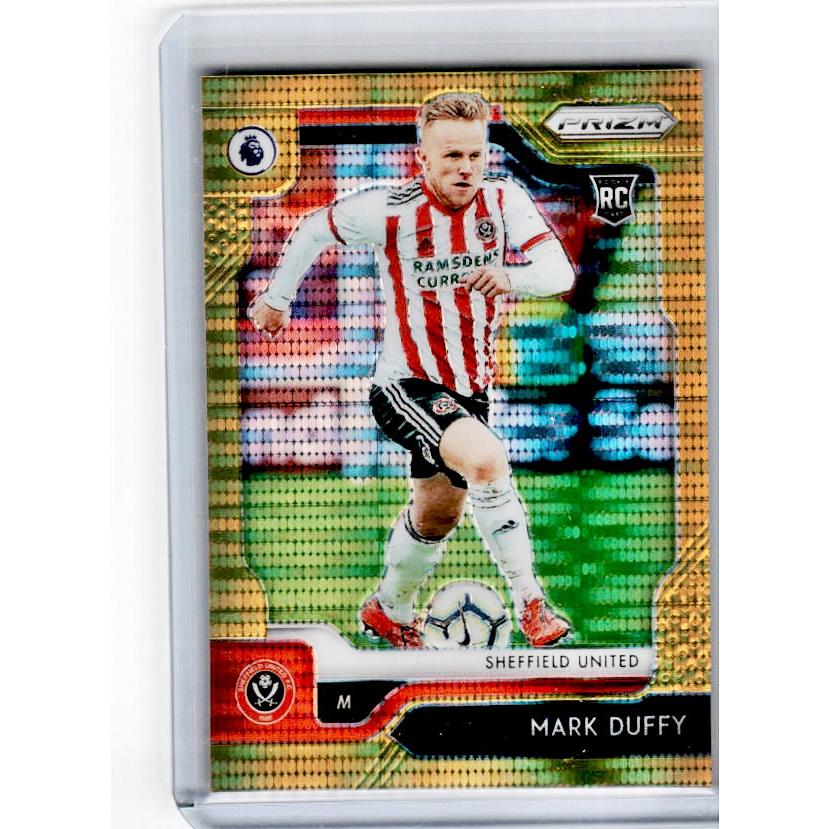 2019-20 Prizm EPL Breakaway Soccer MARK DUFFY Rookie Gold Prizm 10/10-Cherry Collectables