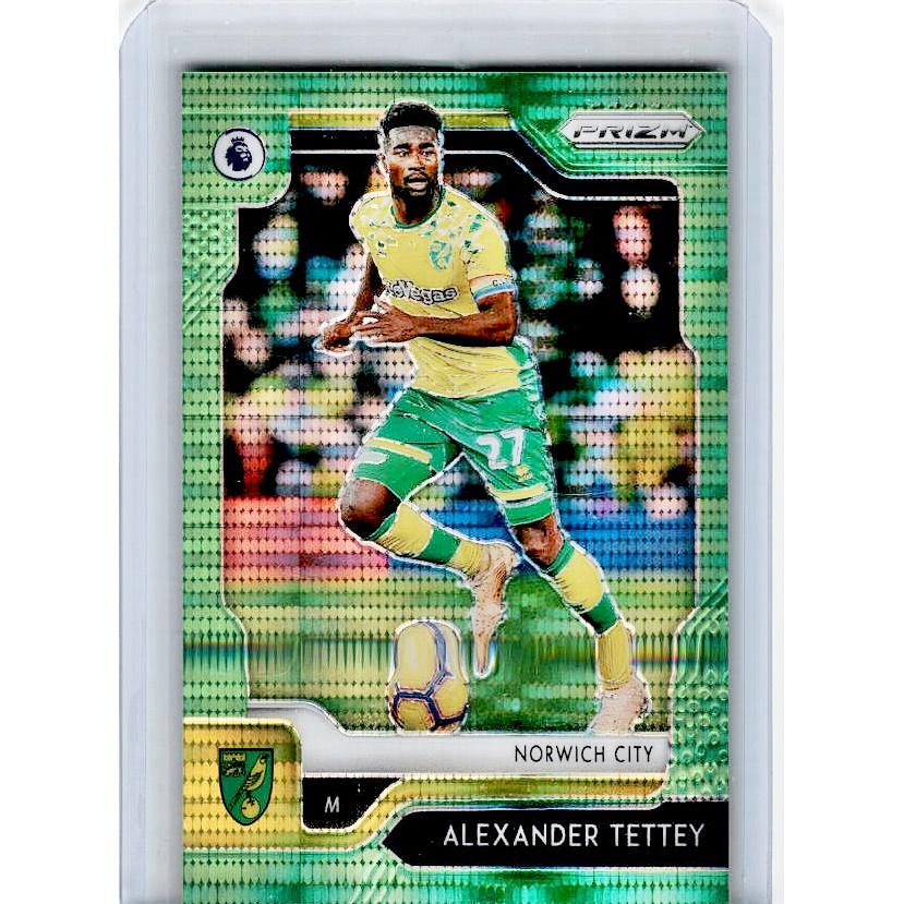 2019-20 Prizm EPL Breakaway Soccer ALEXANDER TETTEY Green Prizm 1/5-Cherry Collectables