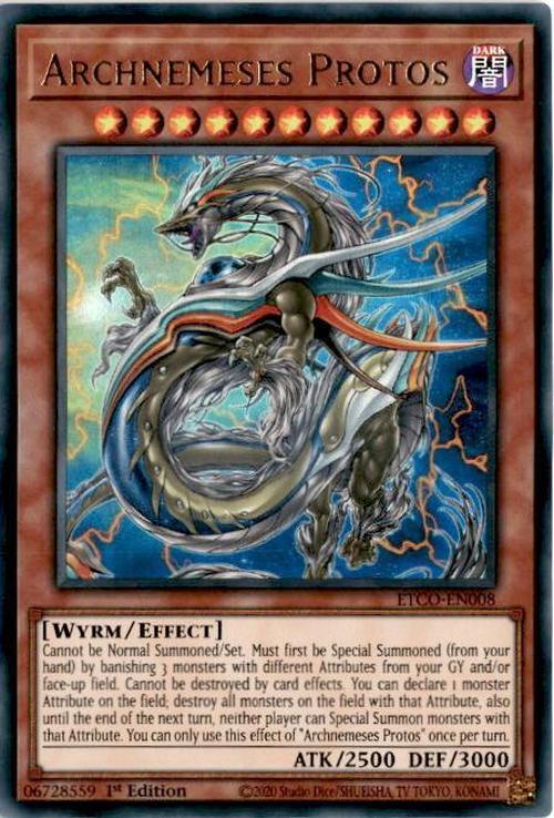 Archnemeses Protos - ETCO-EN008 - Ultra Rare 1st Edition-Cherry Collectables