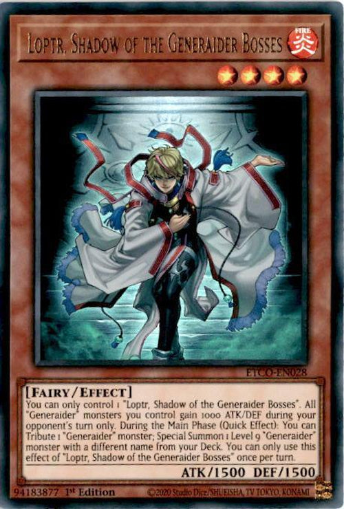 Loptr, Shadow of the Generaider Bosses - ETCO-EN028 - Ultra Rare 1st Edition-Cherry Collectables