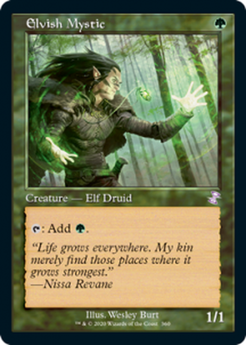 Elvish Mystic 360 - Timeshifted - Time Spiral Remastered-Cherry Collectables
