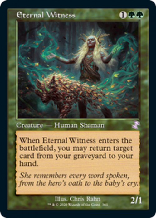 FOIL Eternal Witness 361 - Timeshifted - Time Spiral Remastered-Cherry Collectables