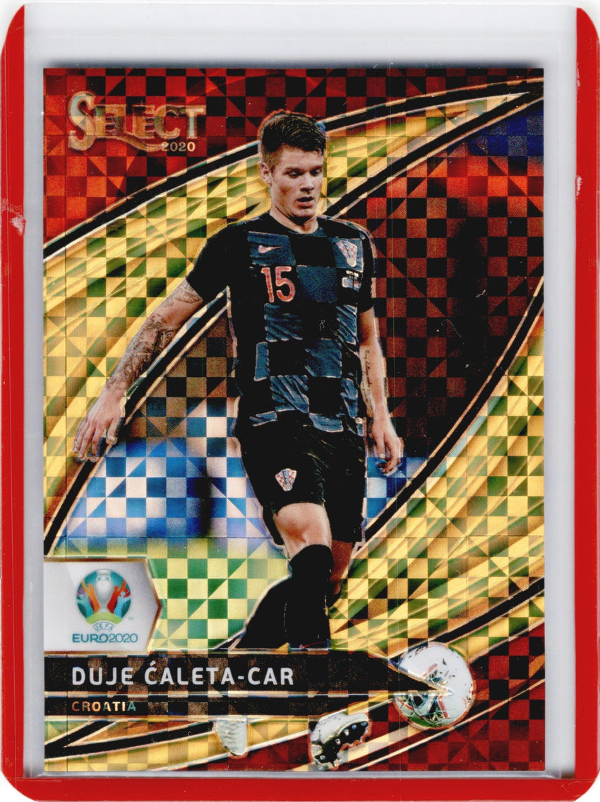 2020 Select UEFA Euro DUJE CALETA-CAR Field Level Gold 3/10-Cherry Collectables