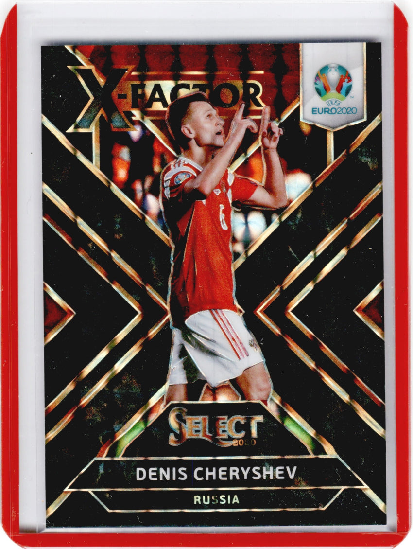 2020 Select UEFA Euro DENIS CHERYSHEV X-Factor Black 1/1-Cherry Collectables