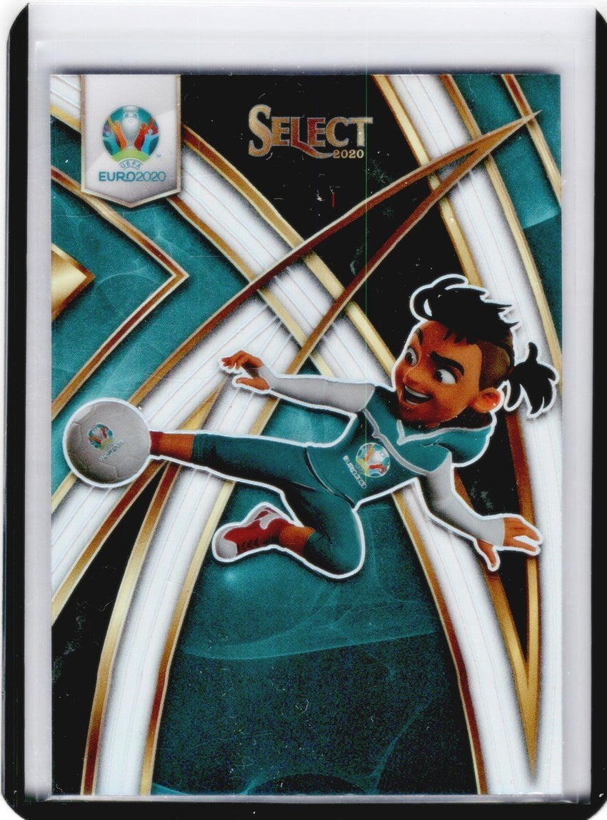 2020 Select UEFA Euro SKILLZY Mascot Silver Prizm #2-Cherry Collectables