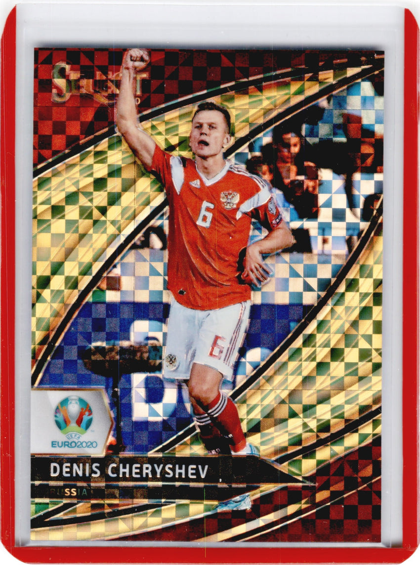 2020 Select UEFA Euro DENIS CHERYSHEV Field Level Gold 6/10-Cherry Collectables
