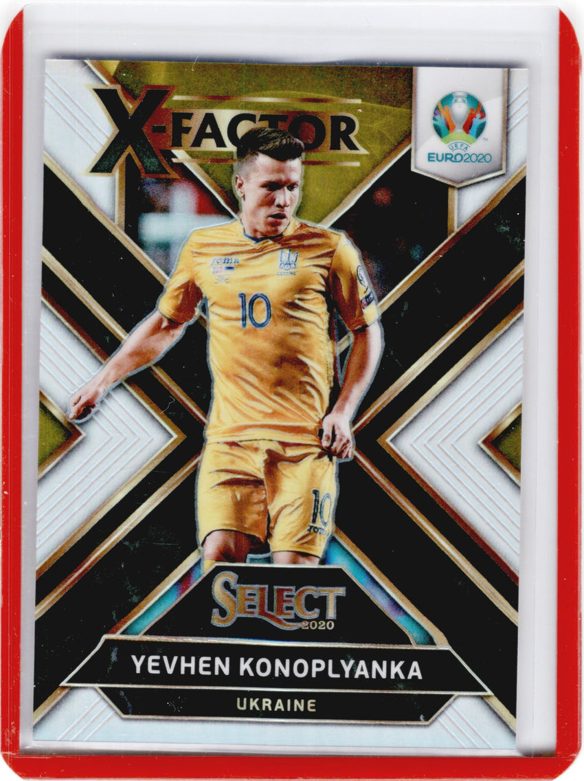 2020 Select UEFA Euro YEVHEN KONOPLYANKA X-Factor Silver 12/25-Cherry Collectables