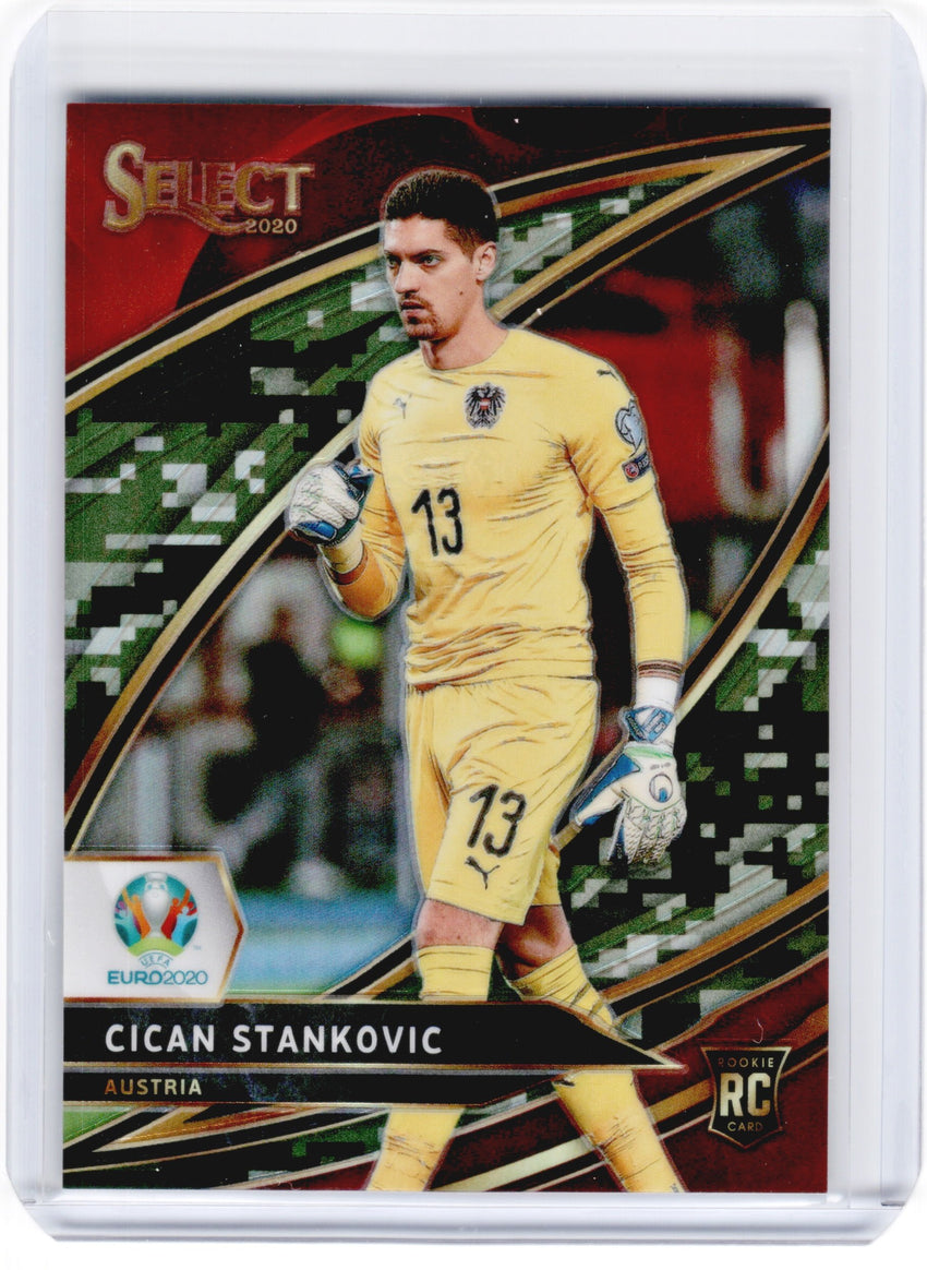 2020 Select UEFA Euro CICAN STANKOVIC Field Level Rookie Camo 17/25-Cherry Collectables