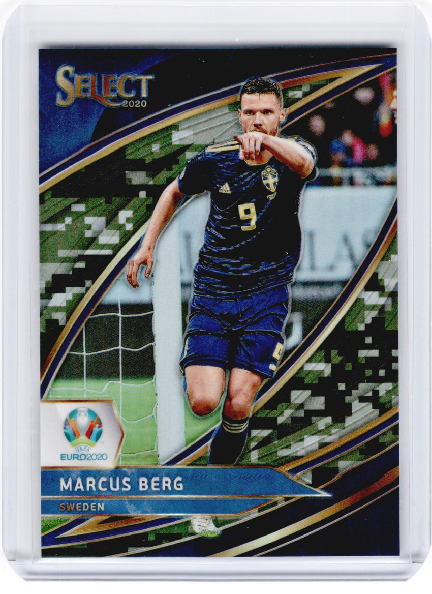 2020 Select UEFA Euro MARCUS BERG Field Level Variation Camo 43/49-Cherry Collectables