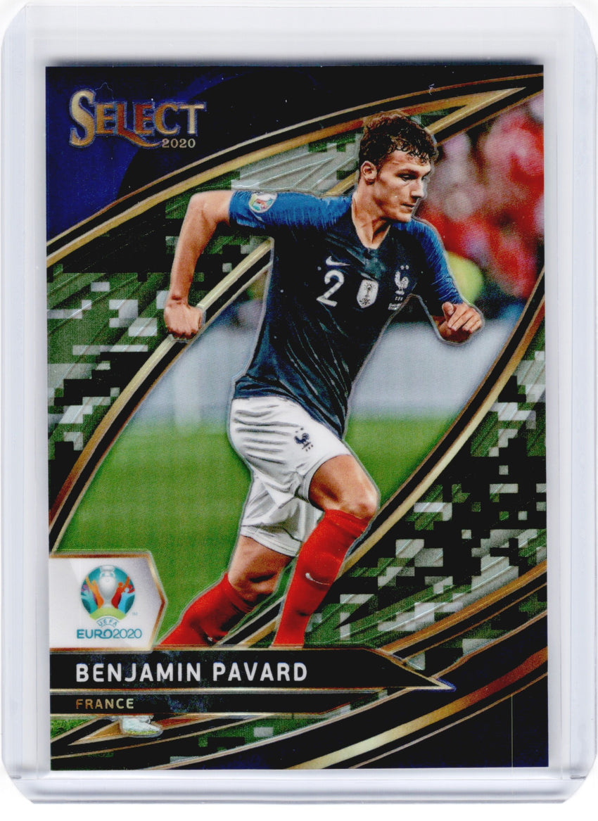 2020 Select UEFA Euro BENJAMIN PAVARD Field Level Camo 19/25-Cherry Collectables