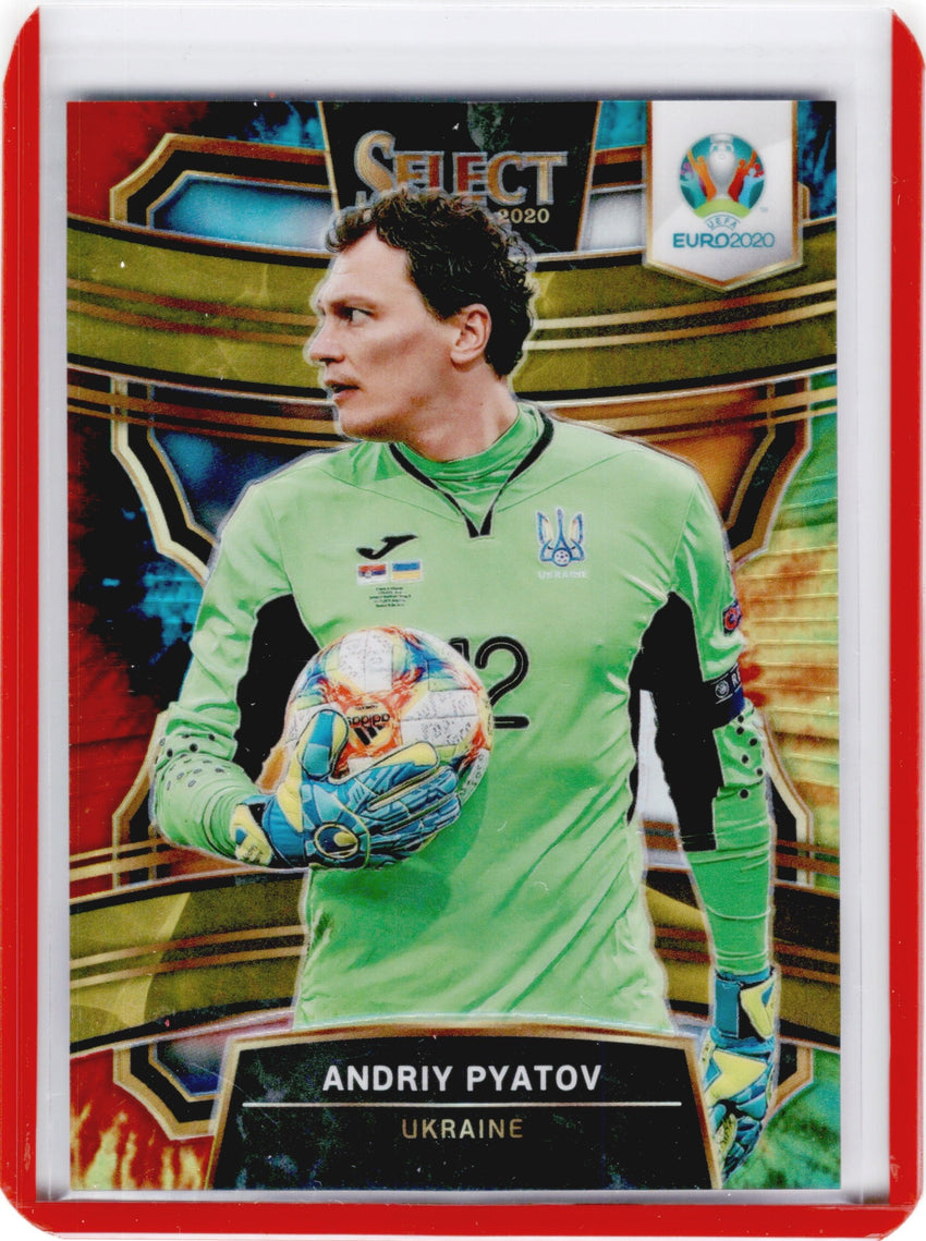 2020 Select UEFA Euro ANDRIY PYATOV Terrace Tie-Dye 17/25-Cherry Collectables