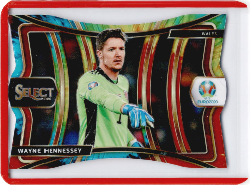 2020 Select UEFA Euro WAYNE HENNESSEY Mezzanine Tie-Dye 7/25-Cherry Collectables