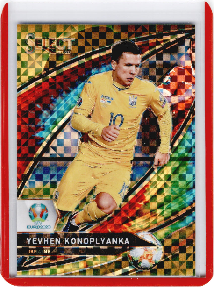 2020 Select UEFA Euro YEVHEN KONOPLYANKA Field Level Tie-Dye 14/25-Cherry Collectables
