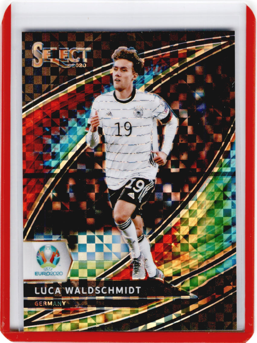 2020 Select UEFA Euro LUCA WALDSCHMIDT Field Level Tie-Dye 22/25-Cherry Collectables