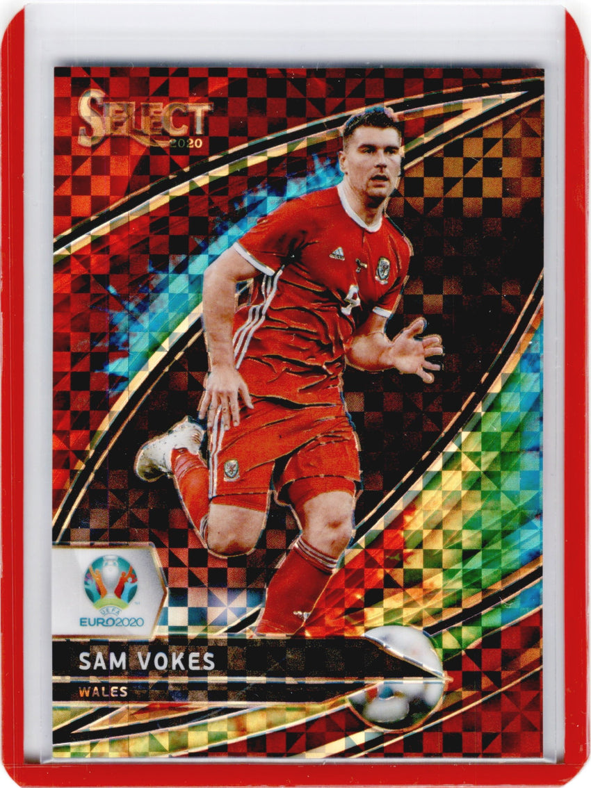 2020 Select UEFA Euro SAM VOKES Field Level Tie-Dye 6/25-Cherry Collectables