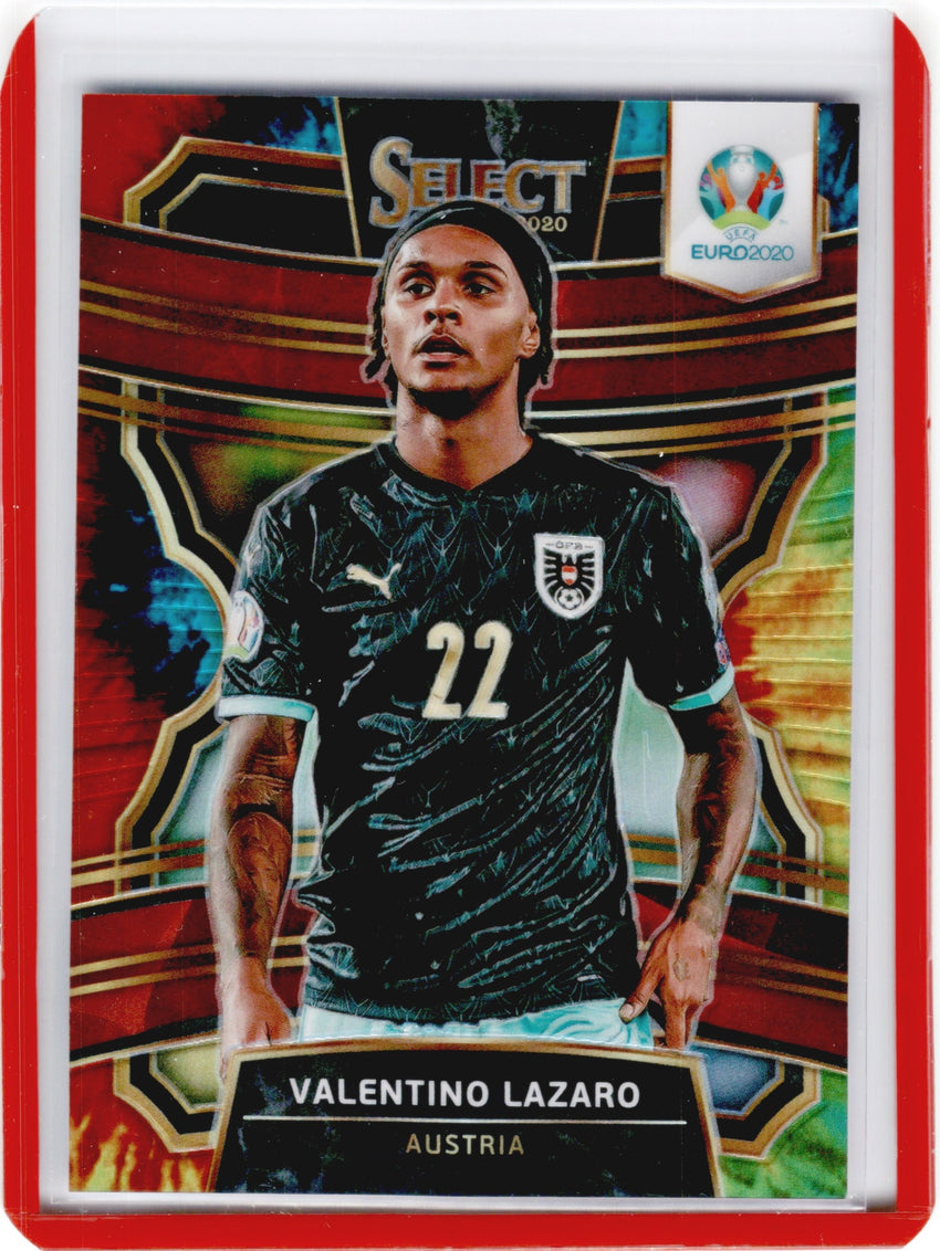 2020 Select UEFA Euro VALENTINO LAZARO Terrace Tie-Dye 5/25-Cherry Collectables
