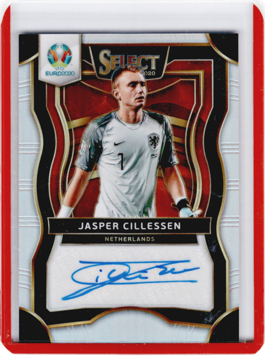 2020 Select UEFA Euro JASPER CILLESSEN Signatures Auto Silver #JCI (E)-Cherry Collectables