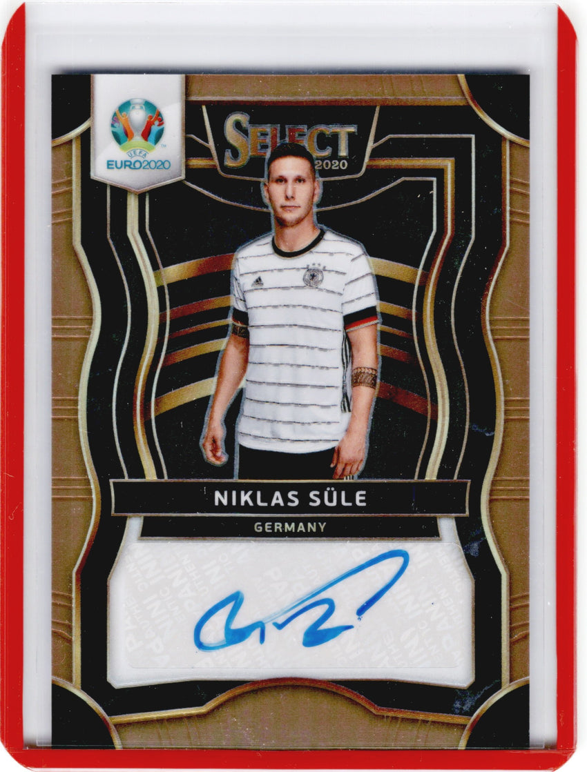 2020 Select UEFA Euro NIKLAS SULE Signatures Auto Copper 12/49-Cherry Collectables
