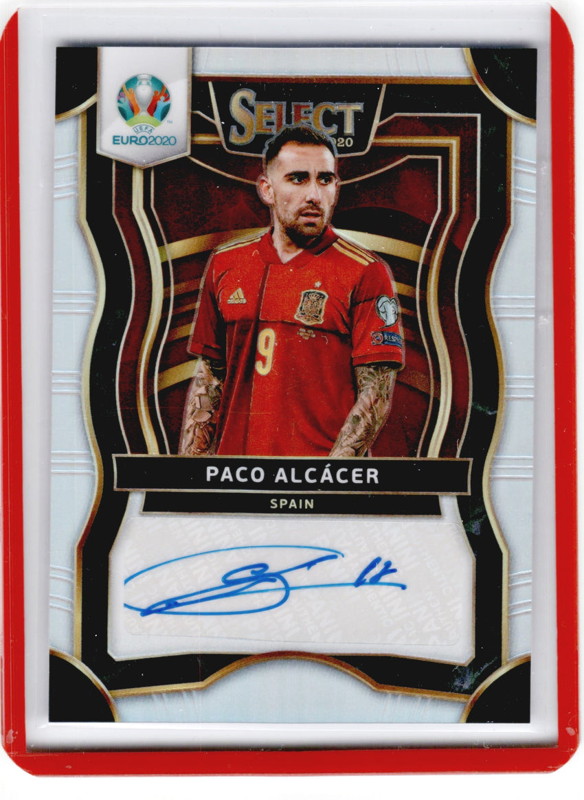 2020 Select UEFA Euro PACO ALCACER Signatures Auto Silver #PA (D)-Cherry Collectables