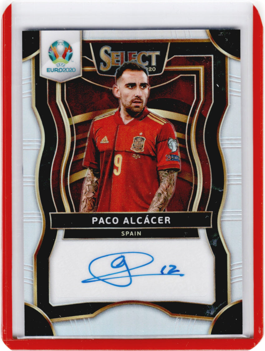 2020 Select UEFA Euro PACO ALCACER Signatures Auto Silver #PA (G)-Cherry Collectables