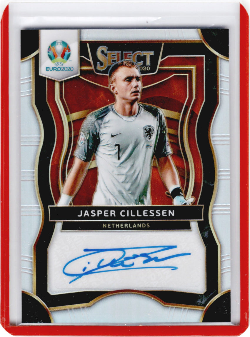 2020 Select UEFA Euro JASPER CILLESSEN Signatures Auto Silver #JCI (B)-Cherry Collectables