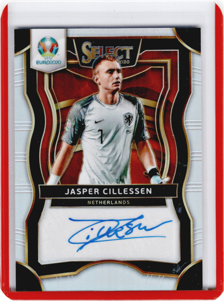 2020 Select UEFA Euro JASPER CILLESSEN Signatures Auto Silver #JCI (C)-Cherry Collectables