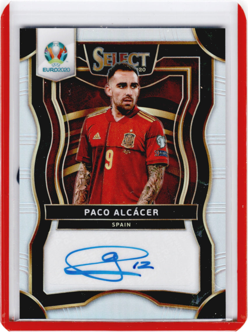 2020 Select UEFA Euro PACO ALCACER Signatures Auto Silver #PA (K)-Cherry Collectables