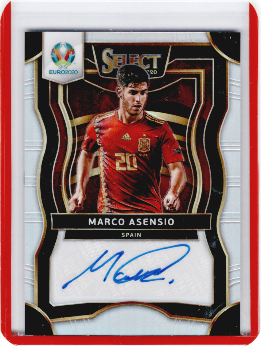2020 Select UEFA Euro MARCO ASENSIO Signatures Auto Silver #MA (F)-Cherry Collectables