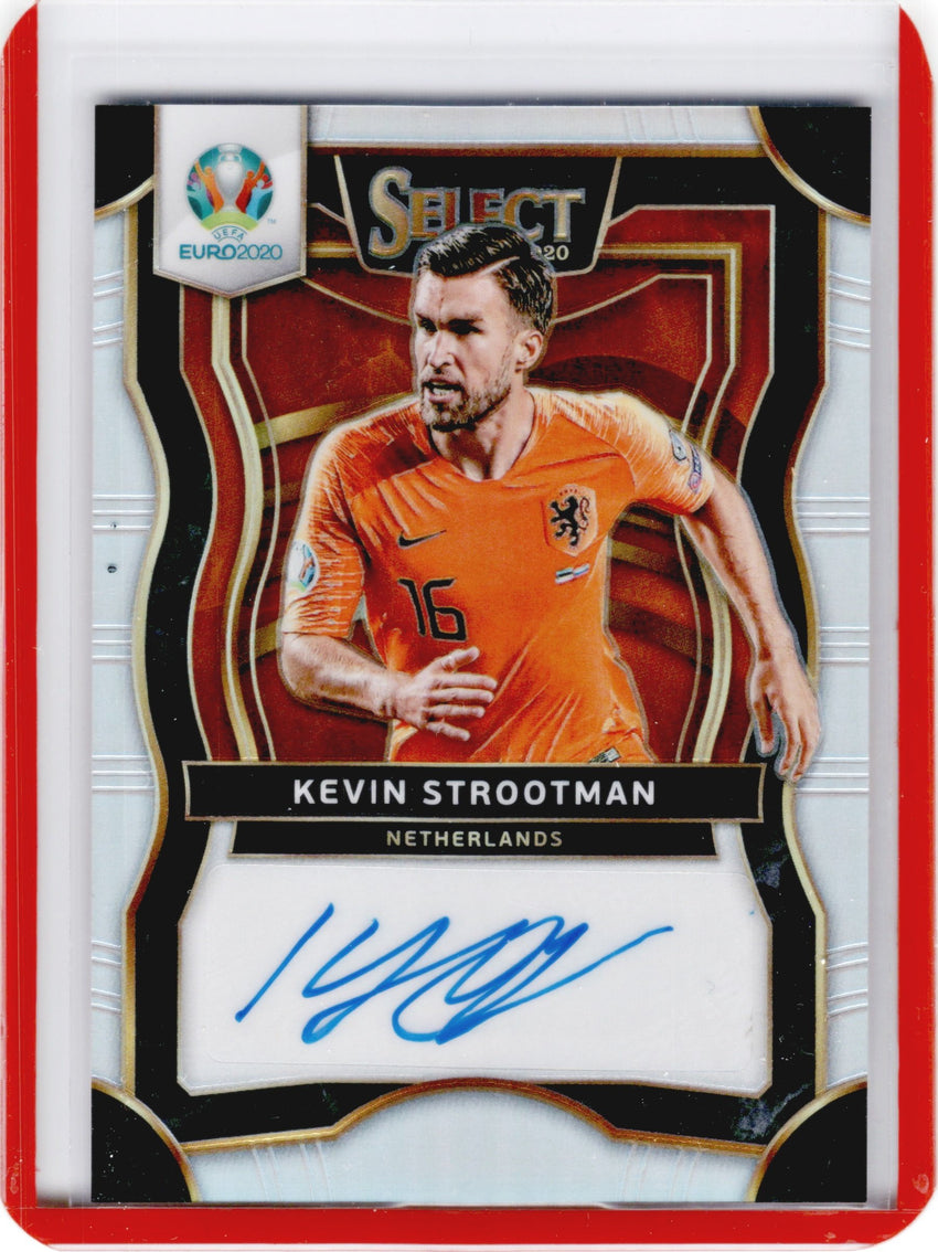 2020 Select UEFA Euro KEVIN STROOTMAN Signatures Auto Silver #KS (F)-Cherry Collectables