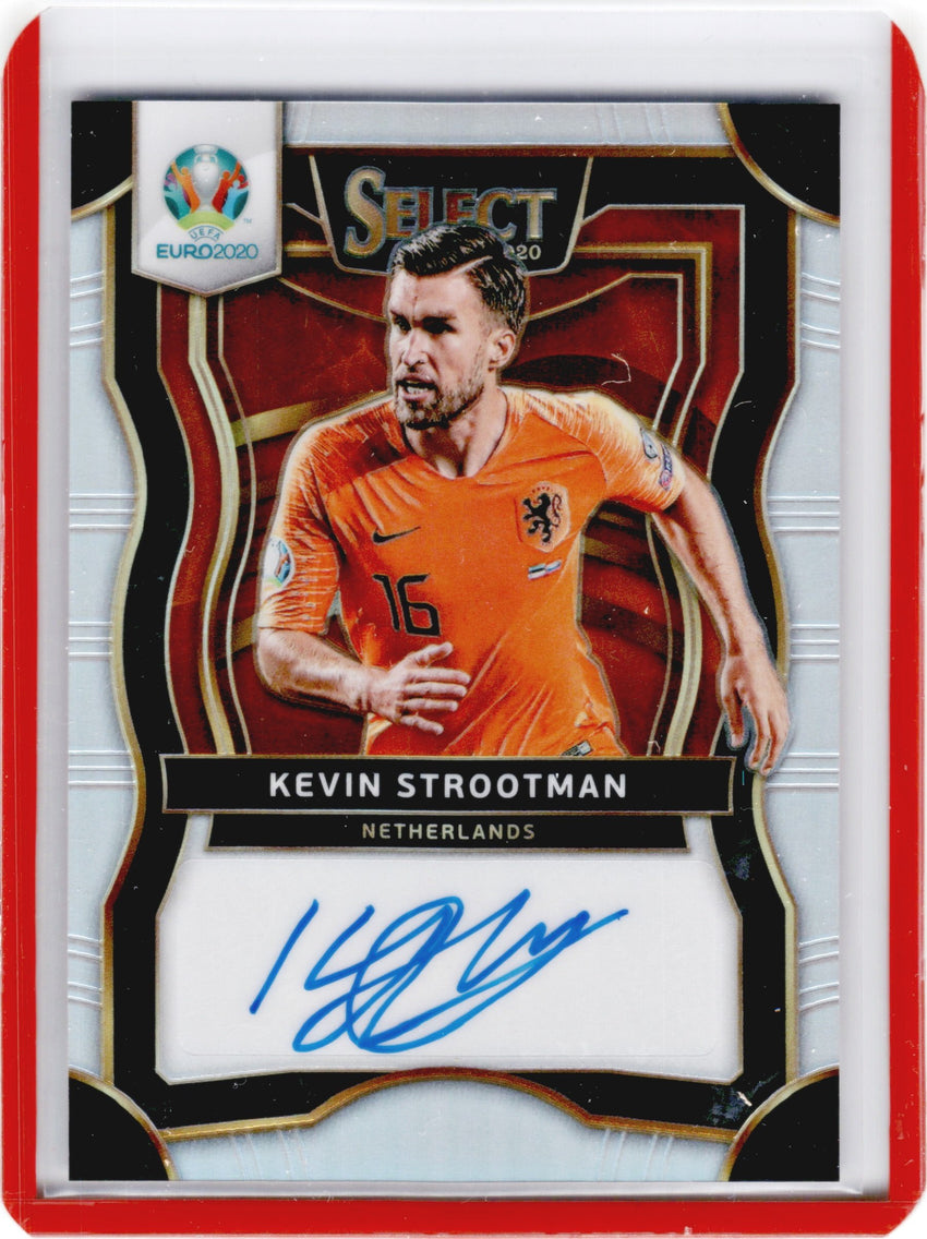 2020 Select UEFA Euro KEVIN STROOTMAN Signatures Auto Silver #KS (H)-Cherry Collectables