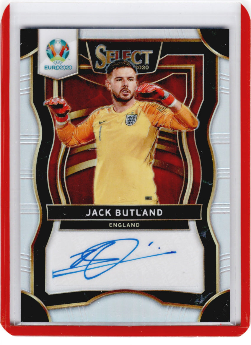 2020 Select UEFA Euro JACK BUTLAND Signatures Auto Silver #JBU-Cherry Collectables