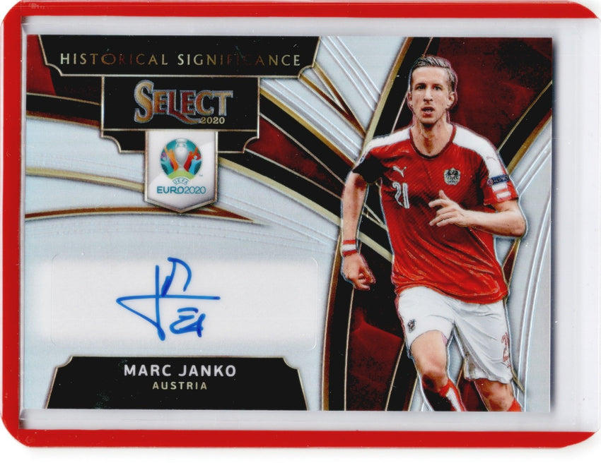 2020 Select UEFA Euro MARC JANKO Historical Significance Auto Silver #MJ (F)-Cherry Collectables