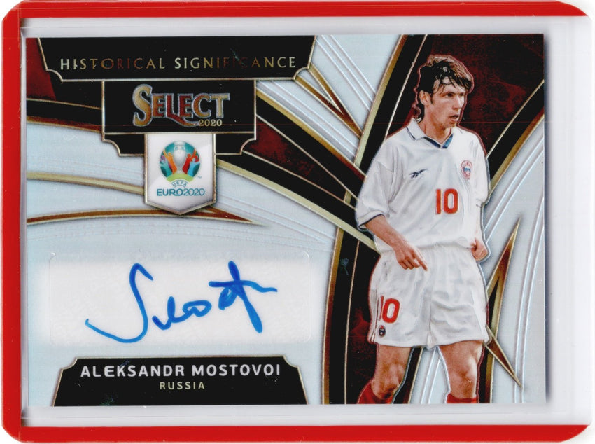 2020 Select UEFA Euro ALEKSANDR MOSTOVOI Historical Significance Auto Silver (B)-Cherry Collectables
