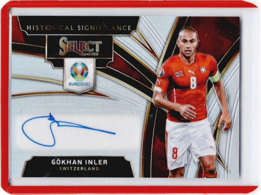 2020 Select UEFA Euro GOKHAN INLER Historical Significance Auto Silver #GI (B)-Cherry Collectables