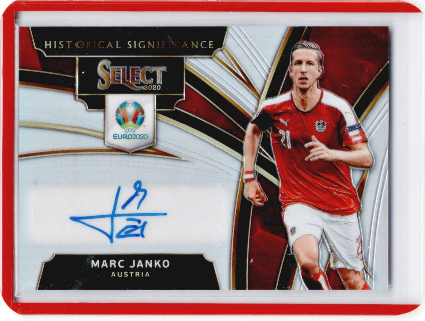 2020 Select UEFA Euro MARC JANKO Historical Significance Auto Silver #MJ (C)-Cherry Collectables