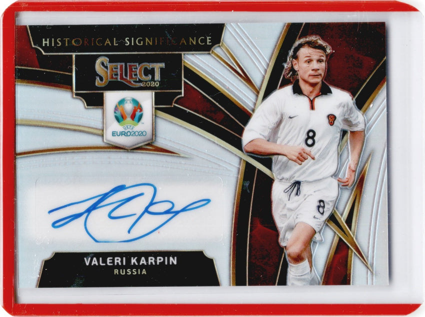 2020 Select UEFA Euro VALERI KARPIN Historical Significance Auto Silver #VKA (B)-Cherry Collectables