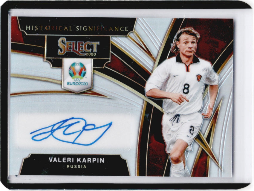 2020 Select UEFA Euro VALERI KARPIN Historical Significance Auto Silver #VKA (F)-Cherry Collectables