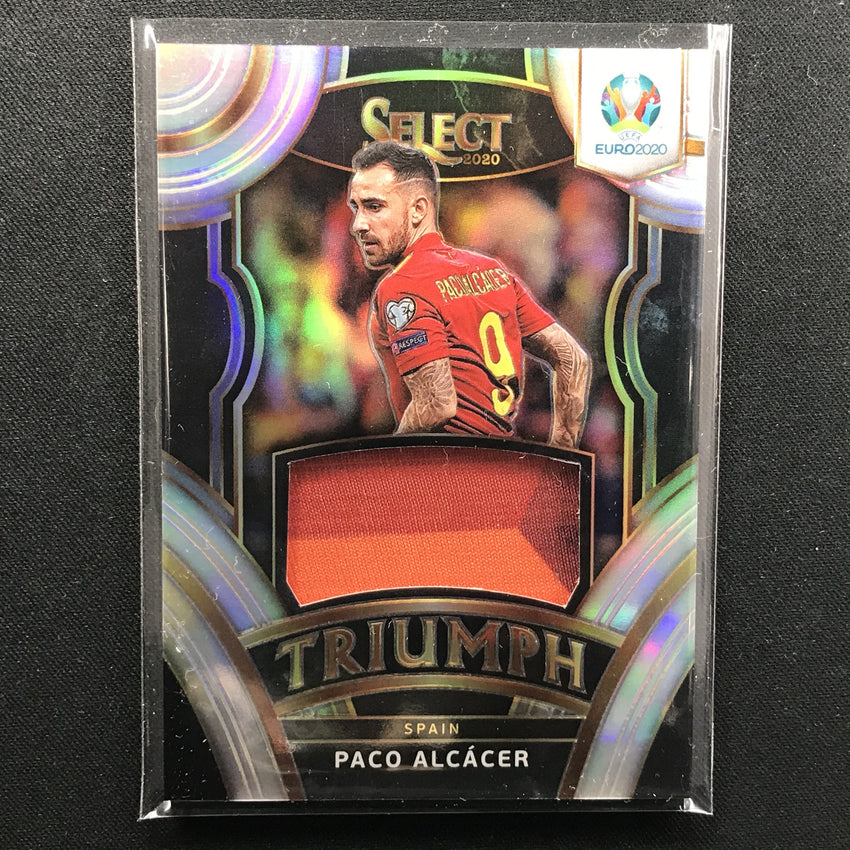 2020 Select UEFA Euro PACO ALCACER Triumph Relics Silver #PA-Cherry Collectables