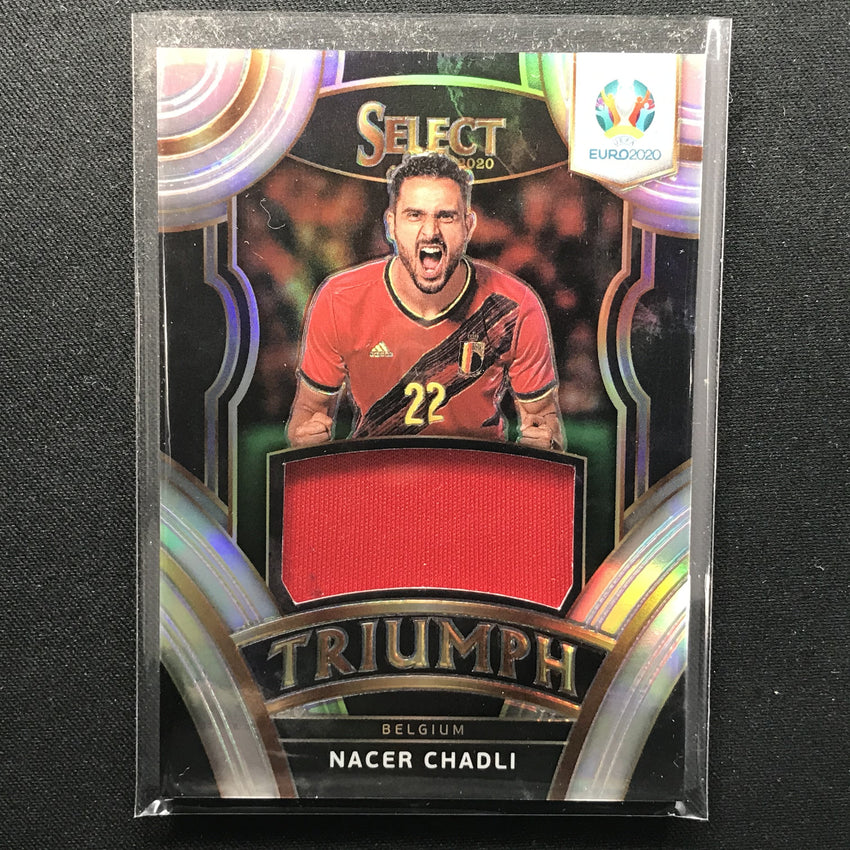 2020 Select UEFA Euro NACER CHADLI Triumph Relics Silver #NC (B)-Cherry Collectables