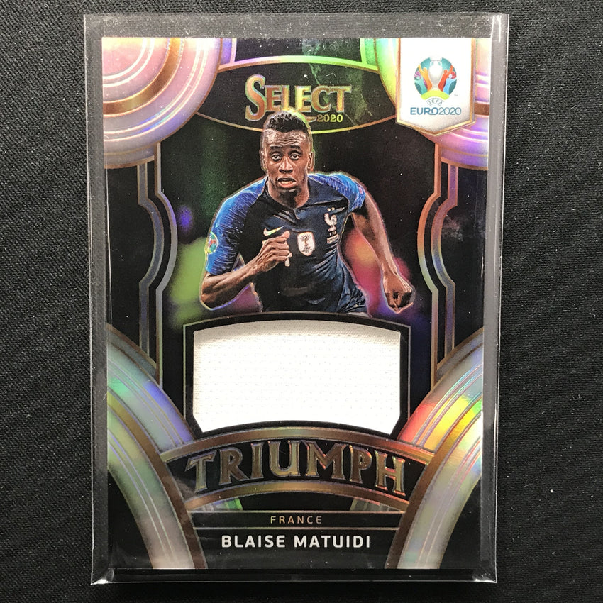 2020 Select UEFA Euro BLAISE MATUIDI Triumph Relics Silver #BM (B)-Cherry Collectables